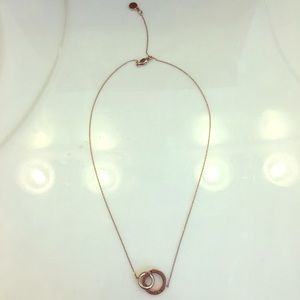 Rose gold Michael Kors necklace